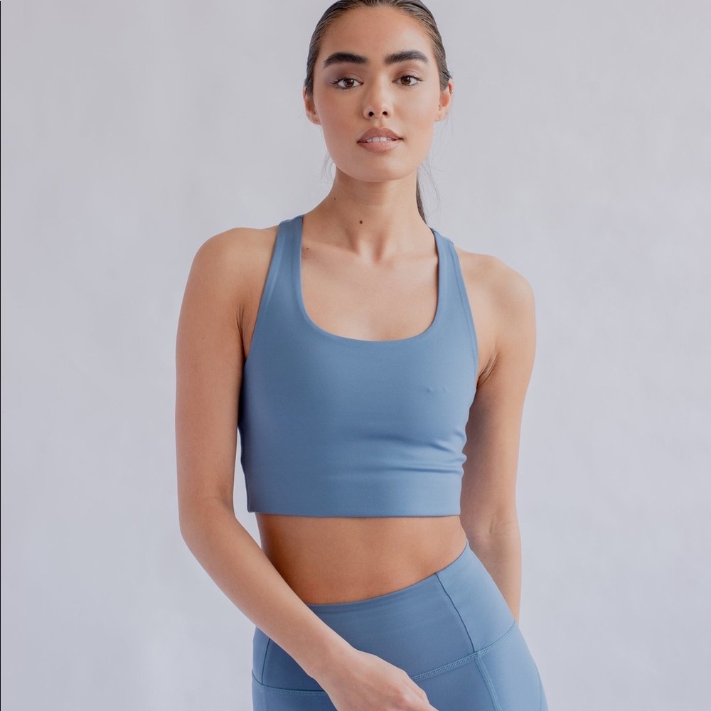 Girlfriend Collective Paloma Bra in Monarch